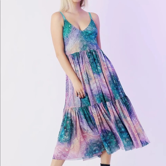 NWT Blackmilk Jupiter Sheer Midaxi Dress - Picture 1 of 10